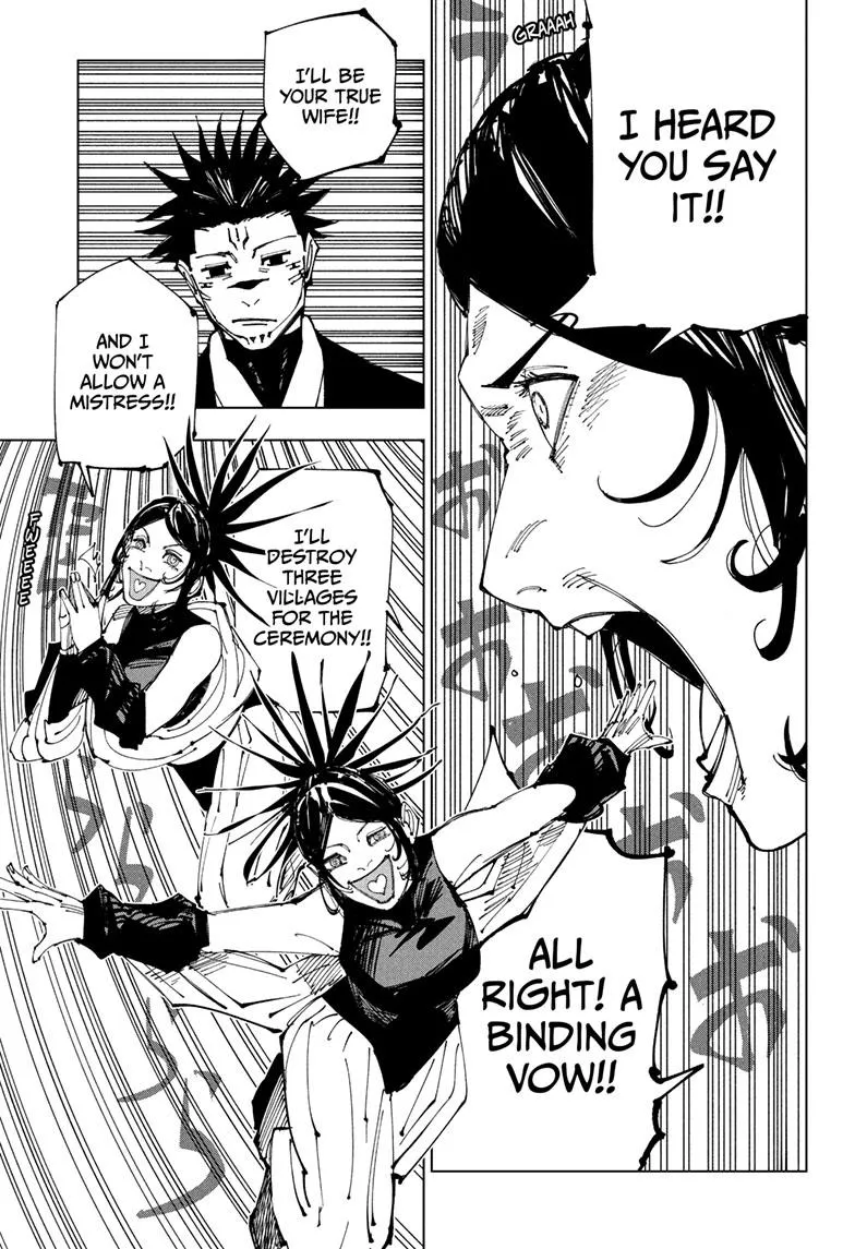 Jujutsu Kaisen, Chapter 217 7 8 221 2