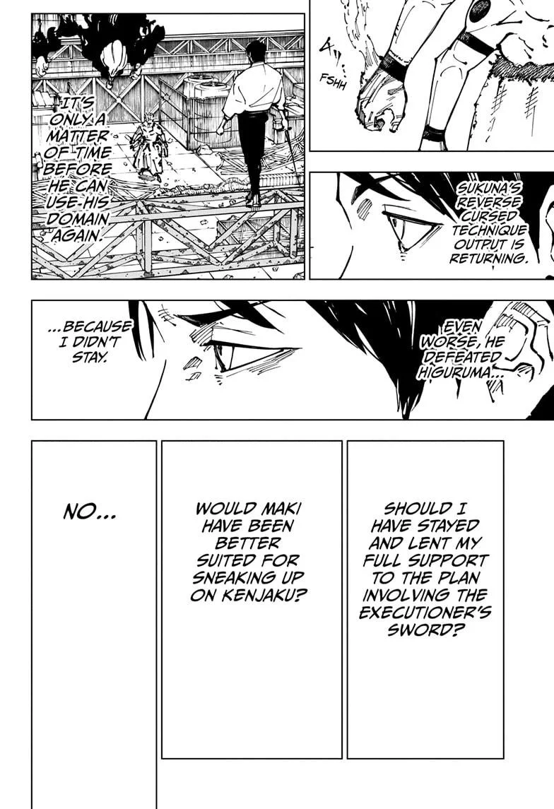 Jujutsu Kaisen, Chapter 249 8 8 248