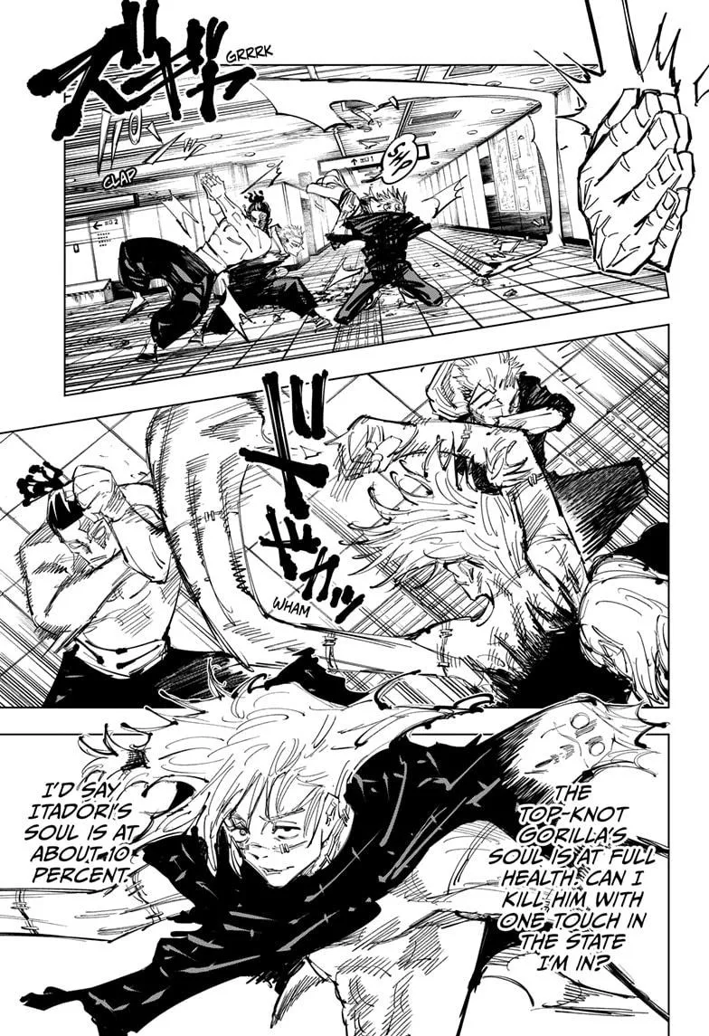 Jujutsu Kaisen, Chapter 128 9 9 141
