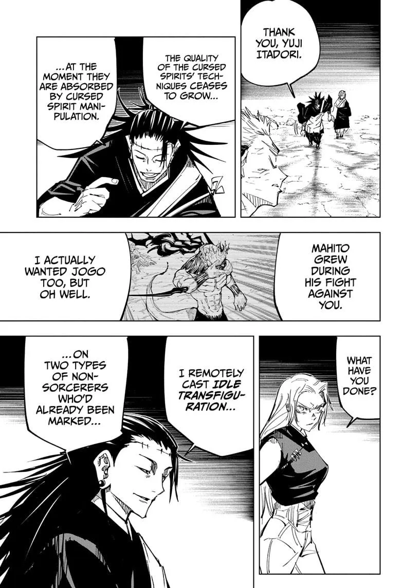 Jujutsu Kaisen, Chapter 136 9 9 164