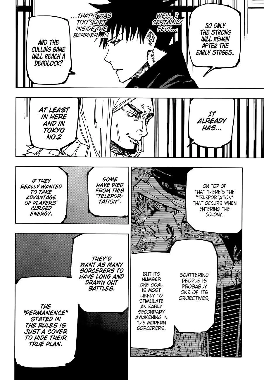Jujutsu Kaisen, Chapter 167 9 9 168 1