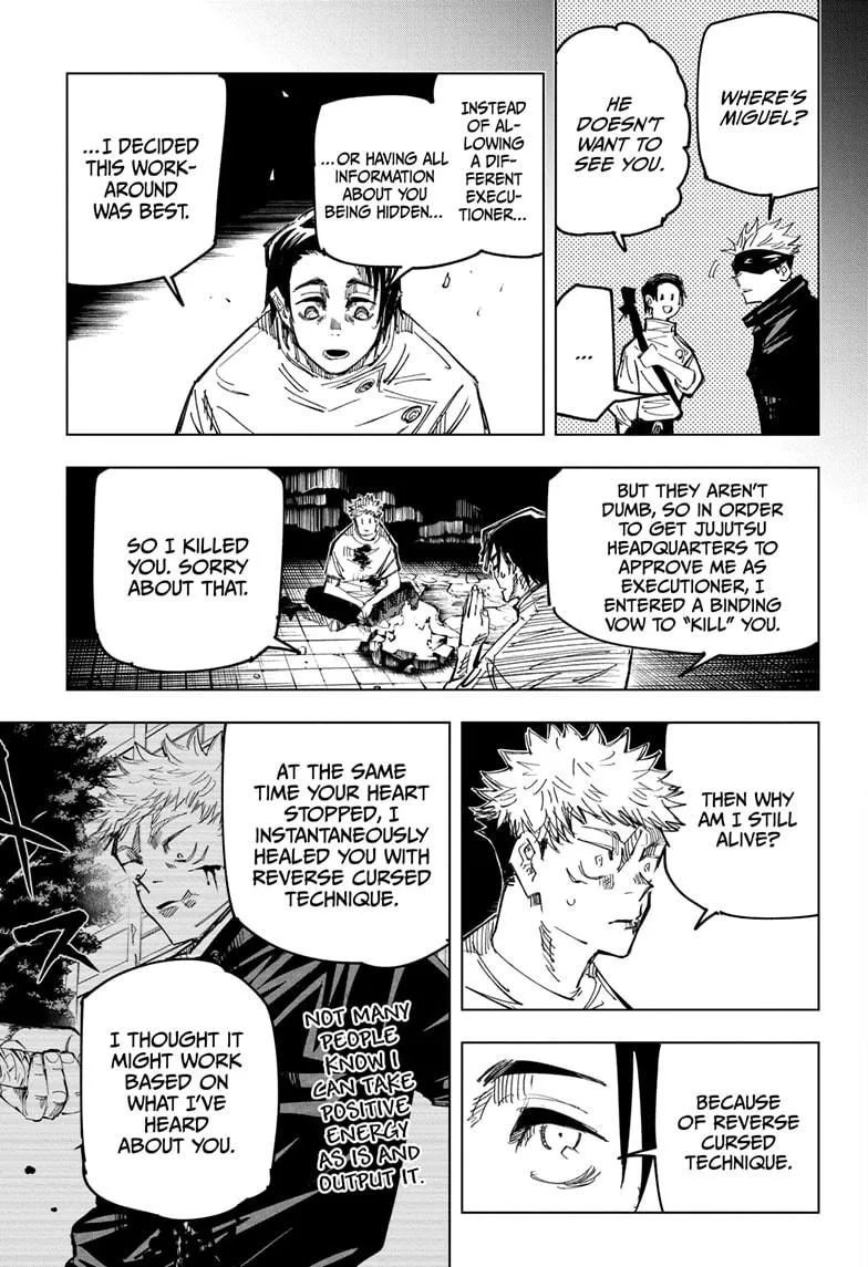 Jujutsu Kaisen, Chapter 143 9 9 185