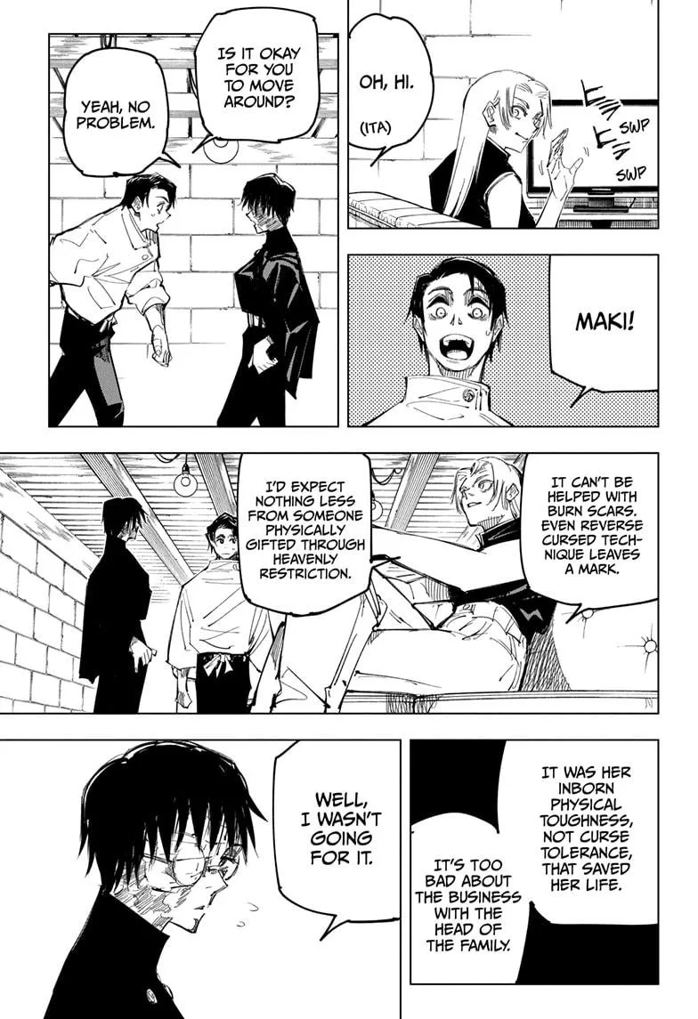 Jujutsu Kaisen, Chapter 144 9 9 187