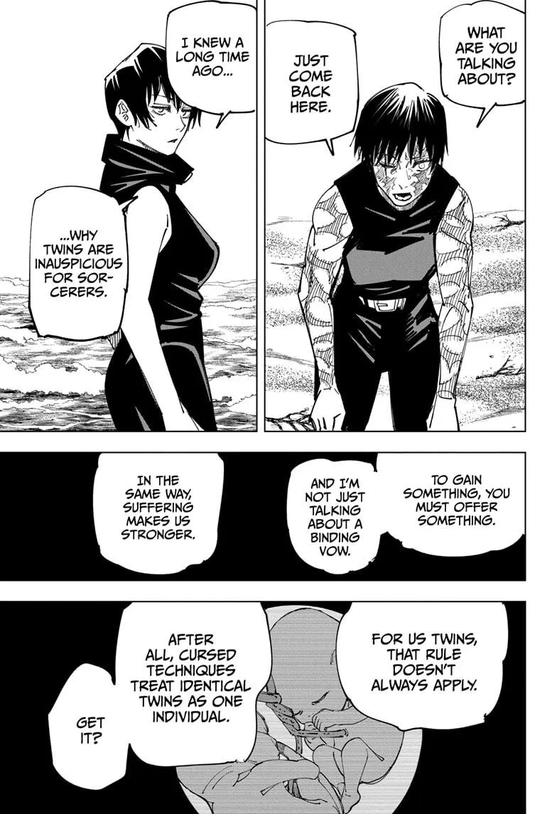 Jujutsu Kaisen, Chapter 149 9 9 201