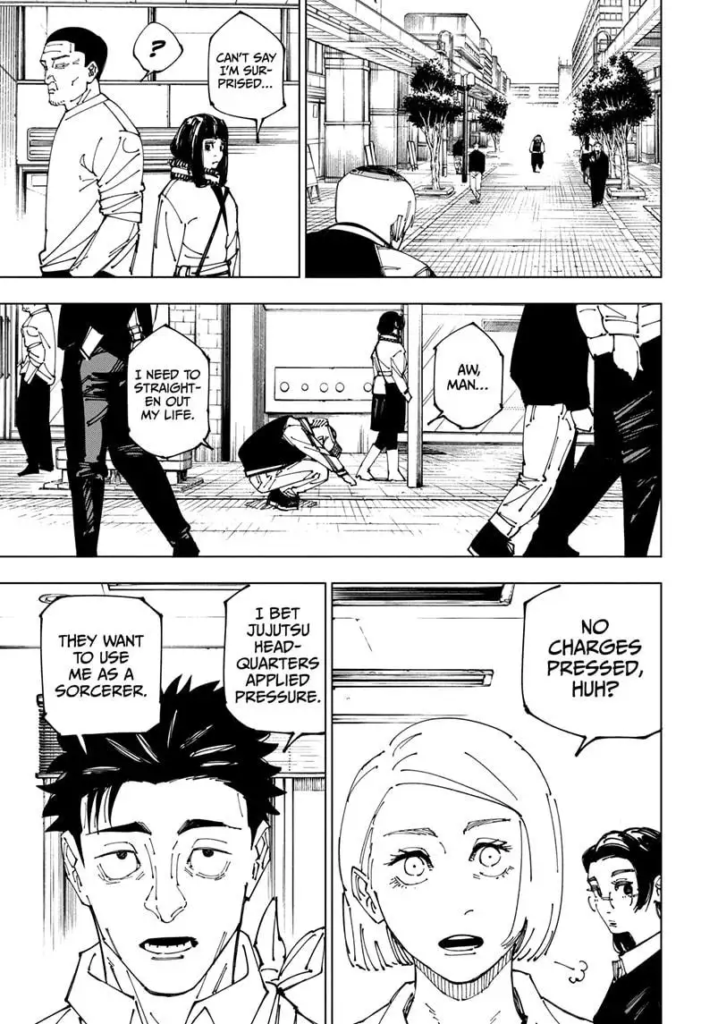 Jujutsu Kaisen, Chapter 270 image Jujutsu Kaisen_Ch270_Page011