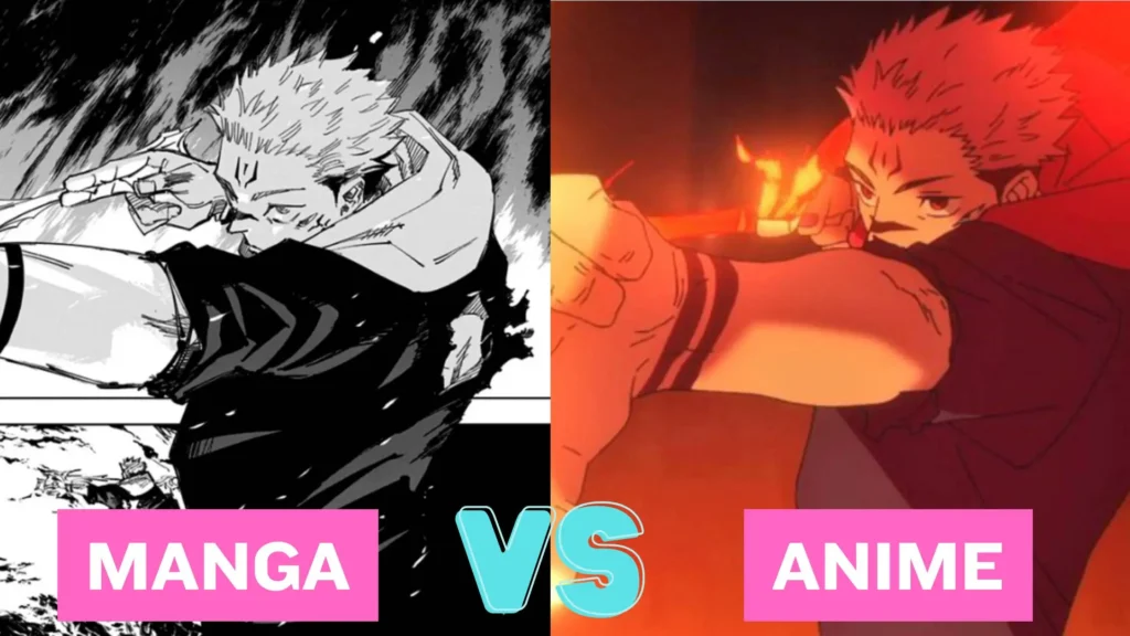 Jujutsu Kaisen Manga vs Anime