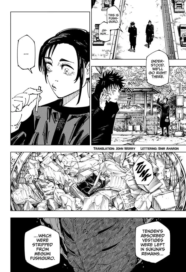 Jujutsu Kaisen, Chapter 270 image Jujutsu Kaisen_Ch270_Page002