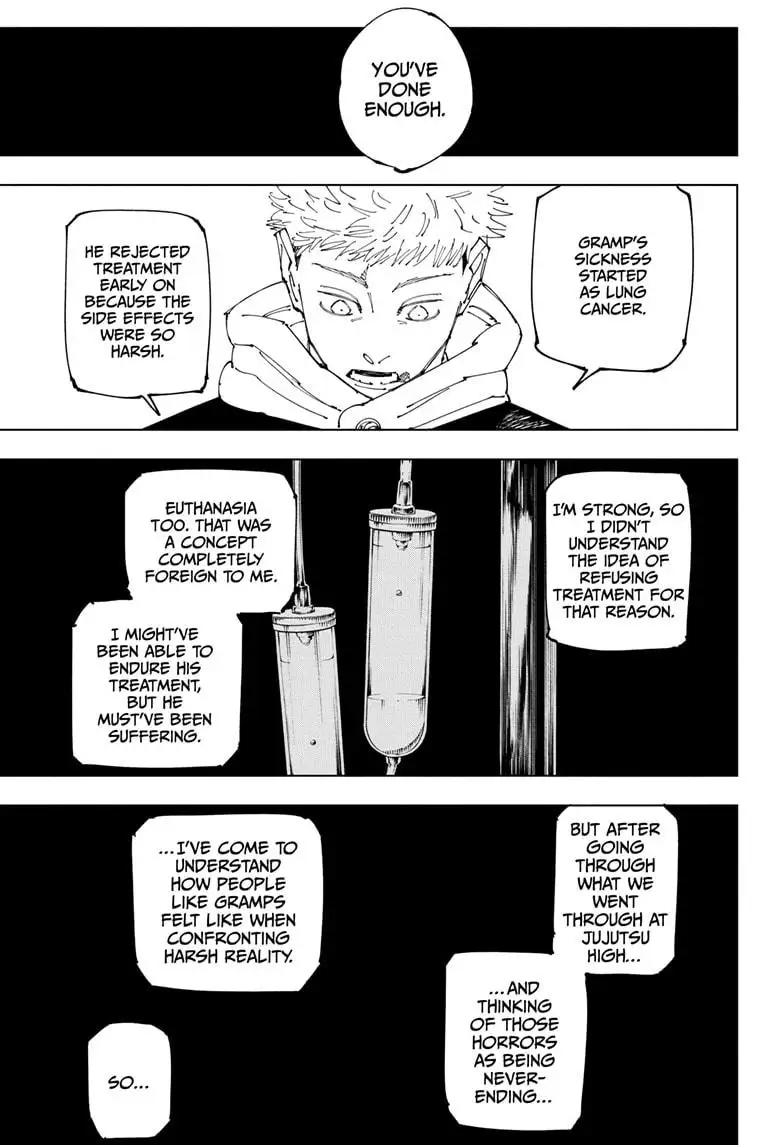 Jujutsu Kaisen, Chapter 266 image Jujutsu Kaisen_Ch266_Page003