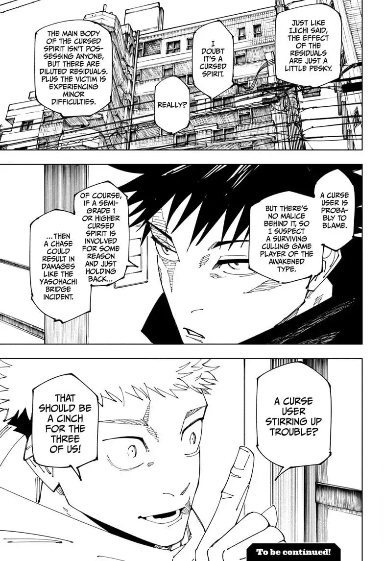 Jujutsu Kaisen, Chapter 270 image Jujutsu Kaisen_Ch270_Page019