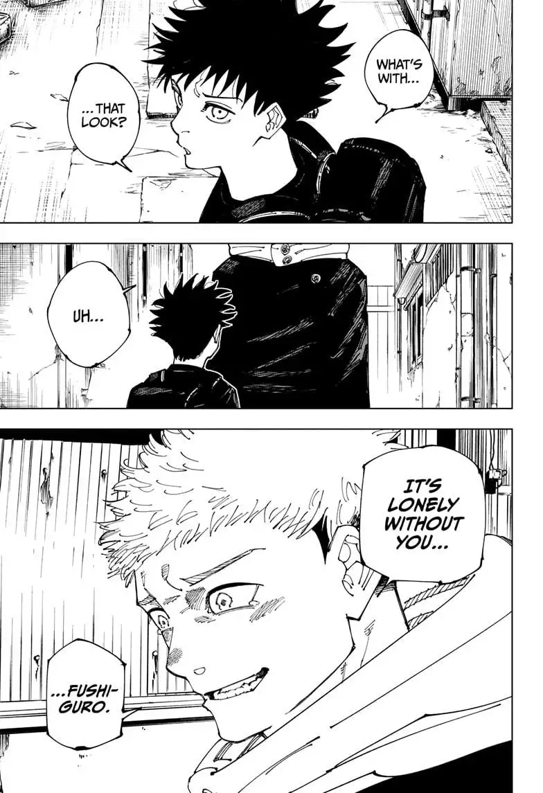Jujutsu Kaisen, Chapter 266 image Jujutsu Kaisen_Ch266_Page011