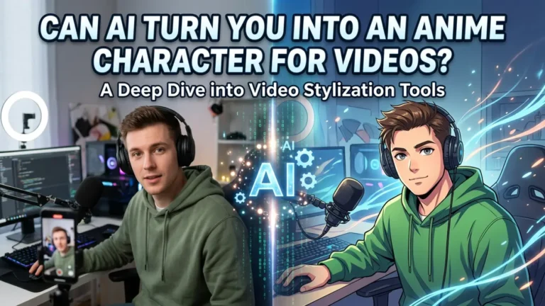 Can AI Turn You Into an Anime Character for Your Videos