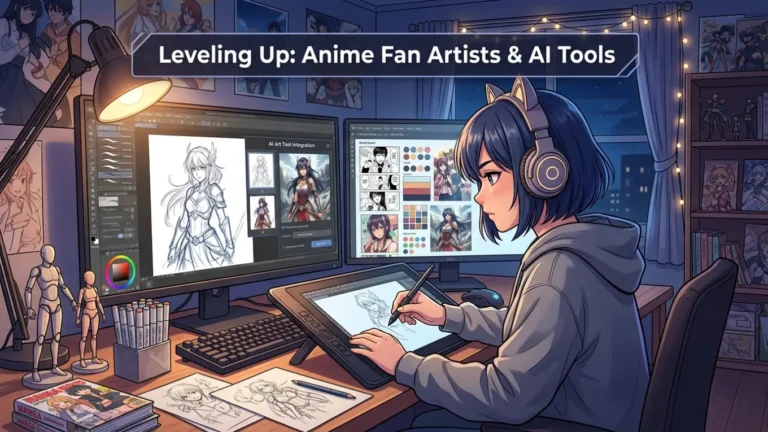 How Anime Fan Artists Are Using AI Anime Art Tools to Level Up Their Creations